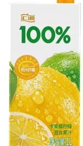 汇源果汁100%卡曼橘柠檬果汁