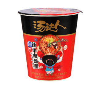 汤达人辣牛肉汤面