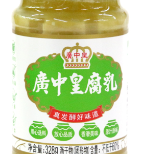 海天广中皇白腐乳328克