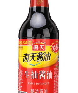 海天生抽酱油500ml
