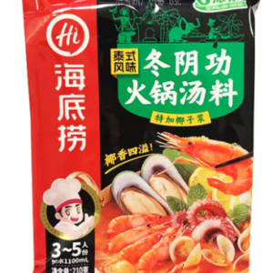 海底捞泰式风味冬阴功火锅汤料210克