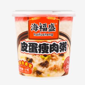 海福盛皮蛋瘦肉粥