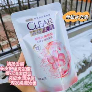 清扬樱花沁爽香型200g