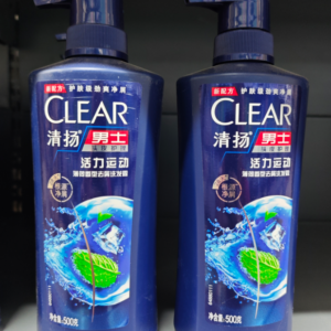 清扬男士活力运动洗发露清爽控油500g