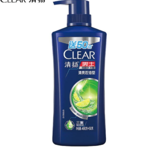 清扬男士清爽控油洗发露450毫升