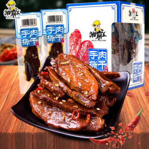 湘霸王手撕肉干原味12g