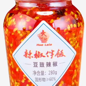 火辣辣拌饭豆豉辣椒