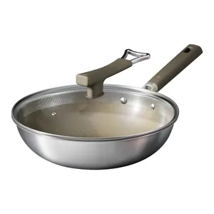 炊大皇多层钛金炒锅32cm