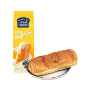 烘焙村爆浆流心面包牛奶味