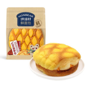 烘焙村红豆菠萝包