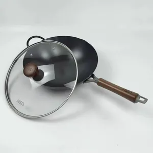 爱仕达轻量·高纯窒氮极铁锅32cm