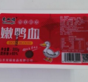 爱双福嫩鸭血300g