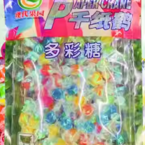 现代果园千纸鹤多彩糖