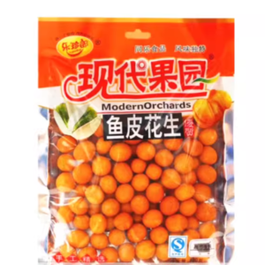 现代果园鱼皮花生132g
