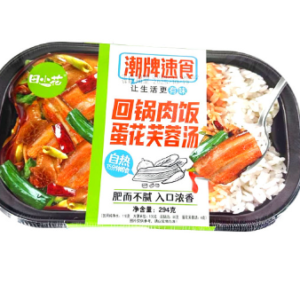 田小花回锅肉饭蛋花芙蓉汤