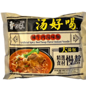 白象辣牛肉汤面