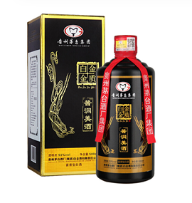 白金金质酱洞美酒53°