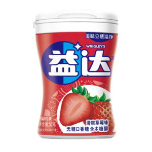 益达无糖口香糖清爽草莓味