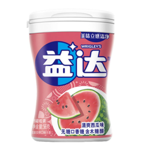 益达无糖口香糖清爽西瓜味