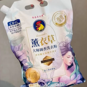 粤涤大公鸡薰衣草洗衣粉1kg