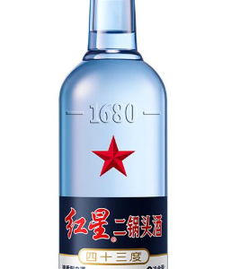 红星二锅头四十三度蓝瓶绵柔8