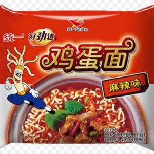 统一麻辣味鸡蛋面87g