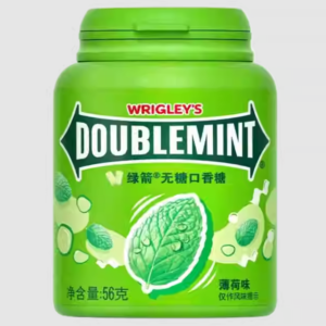 绿箭口香糖薄荷味56g