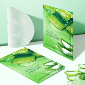 美佧莱芦荟多肽清润补水蚕丝面膜