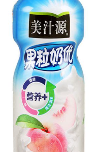 美汁源果粒奶优水蜜桃味