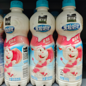 美汁源果粒奶优水蜜桃味