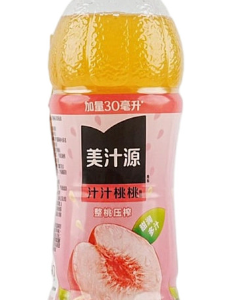 美汁源汁汁桃桃450ml