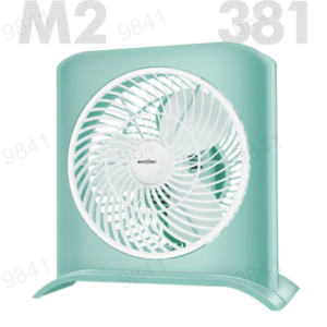 美诗儿M2-381转页扇淡蓝