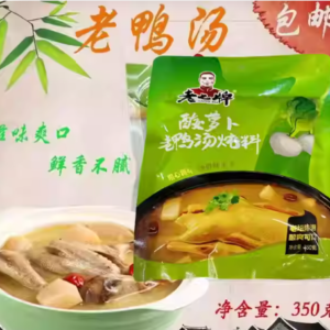 老七牌酸萝卜老鸭汤炖料