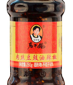 老干妈肉丝豆豉油辣椒280g