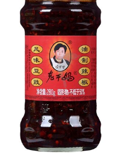老干妈风味豆豉油制辣椒