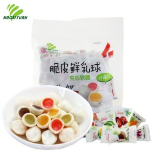 脆皮鲜乳球夹心软糖
