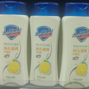 舒服佳柠檬清香沐浴露