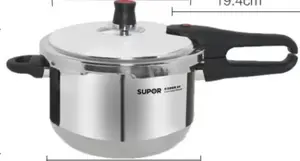 苏泊尔蓝眼不锈钢压力锅24cm