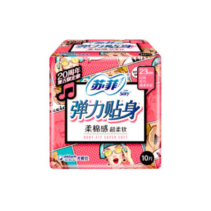 苏菲弹力贴身日用卫生巾