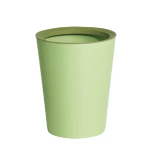 茶花倍洁压圈垃圾桶206006