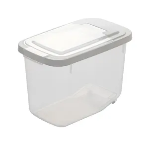 茶花米纳翻盖米桶L