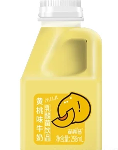 萌希昔黄桃味牛奶乳酸菌饮品