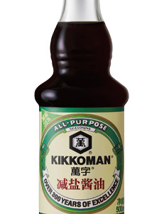 萬字减盐酱油玻璃瓶500ML