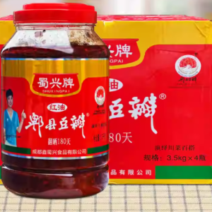 蜀兴牌红油郫县豆瓣酱3.5kg