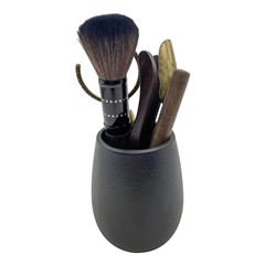 货郎先生陶罐六君子