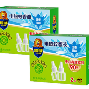 超威电热蚊香器+2瓶液