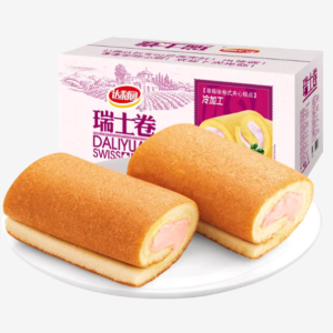 达利圆瑞士卷草莓味