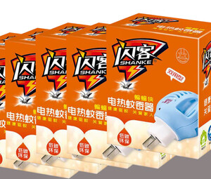 闪客电热蚊香液+蚊香器