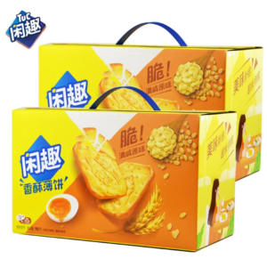 闲趣清咸薄脆饼干