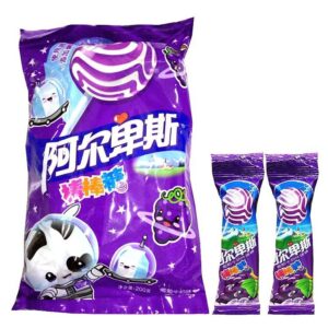 阿尔卑斯棒棒糖葡萄牛奶味